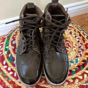 Bed Stu Dark Brown Lace Boots